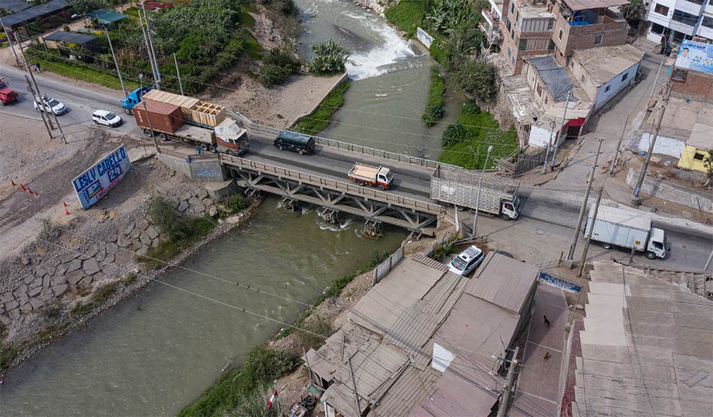 Municipalidad de Lima otorgó buena pro para construcción de nuevo puente sobre río Lurín