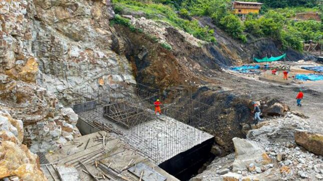 Trabajos de instalación del puente Unión Mantaro registran 60% de avance
