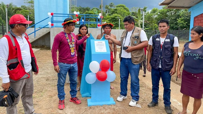Loreto: Ministerio de Vivienda pone en marcha servicio de agua y saneamiento para centro poblado Atahualpa