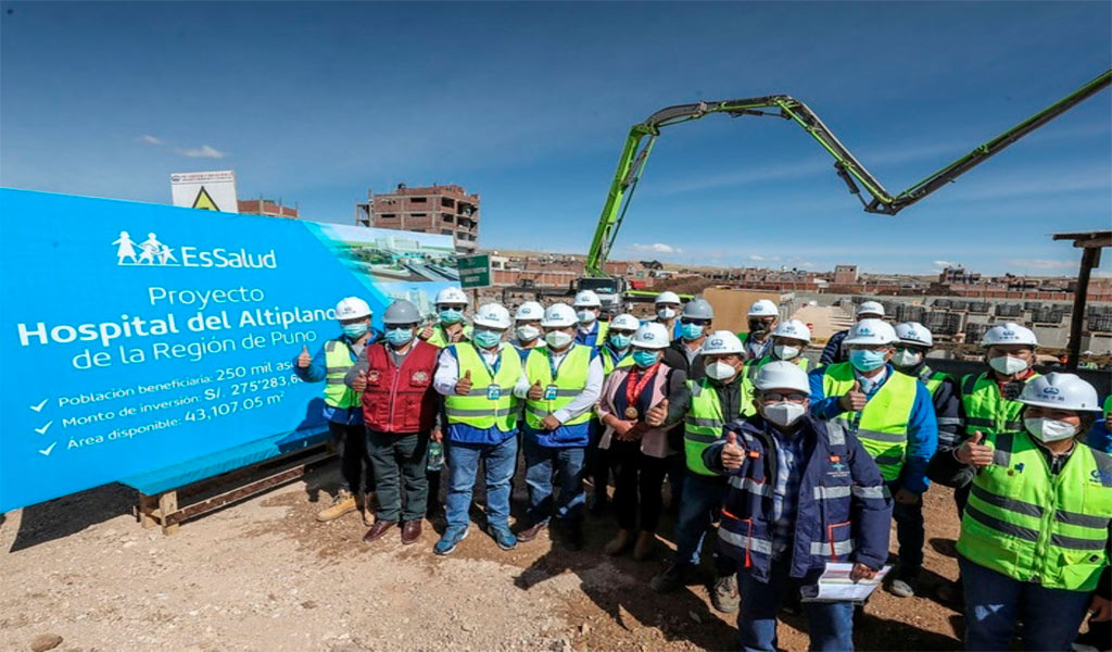 Puno: EsSalud invierte más de S/ 340 millones en construcción de hospital del Altiplano