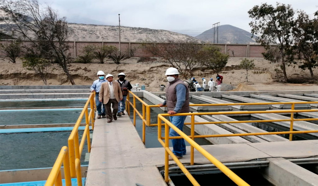 La Libertad: Obra de ampliación de planta de tratamiento de agua registra avance del 70 %