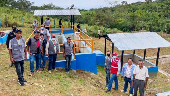 Cajamarca: instalan servicios de agua y saneamiento para familias de Jaén