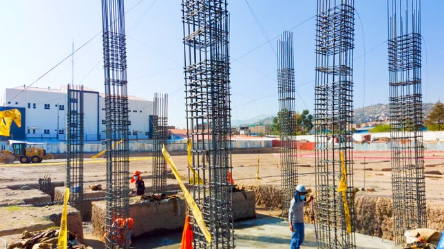 Ayacucho: avanzan a paso firme la construcción del Estadio Las Américas