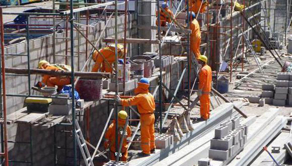 Sector construcción creció 2,0% en agosto, según CAPECO