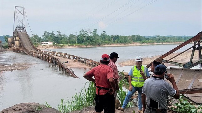 Ucayali: MTC iniciará desmontaje del antiguo puente Aguaytía