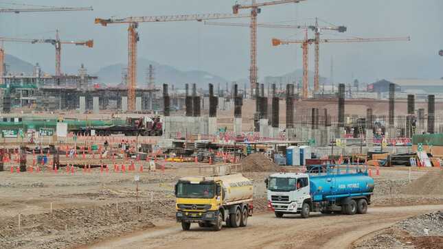 Construcción del nuevo terminal de pasajeros del aeropuerto Jorge Chávez tiene un avance del 20%