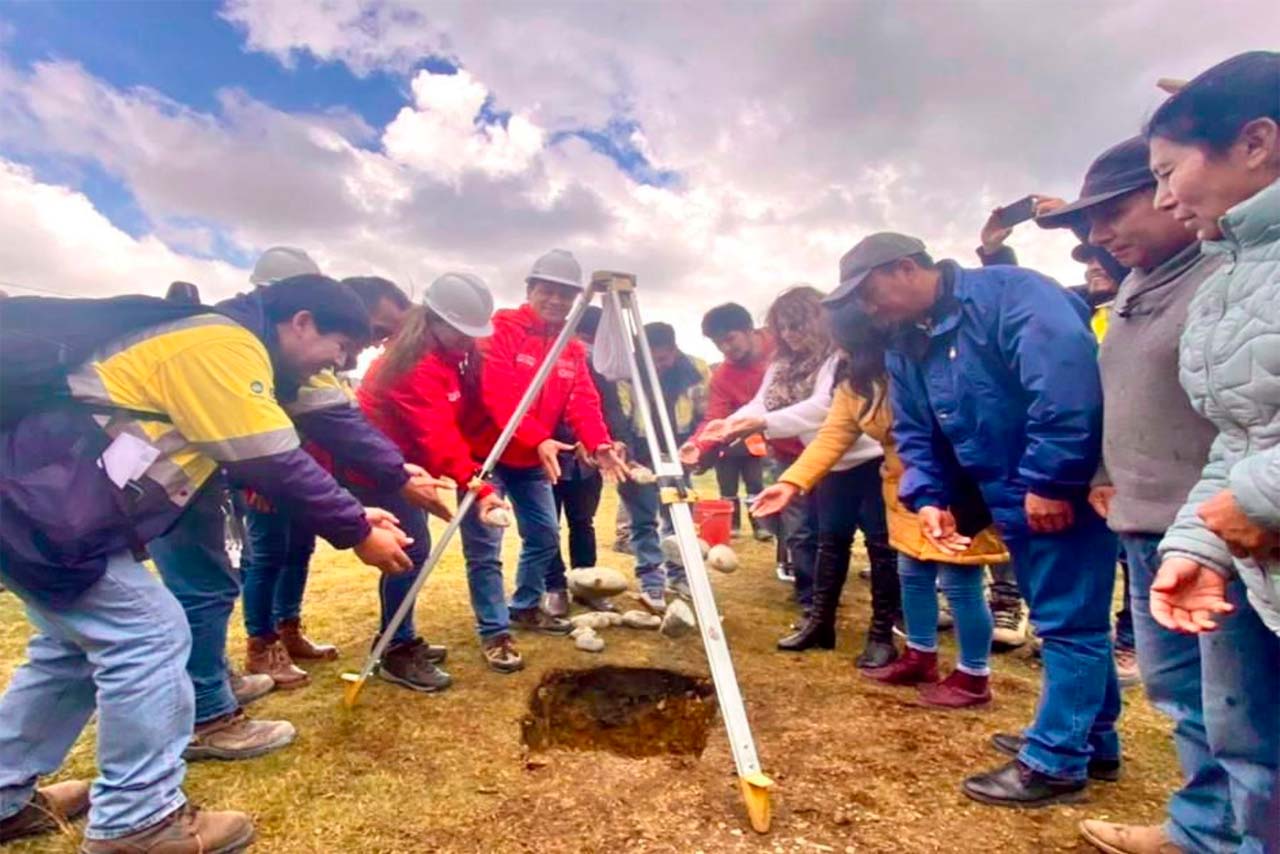 Cajamarca: Obras por impuestos financia proyecto de agua y saneamiento en Hualgayoc