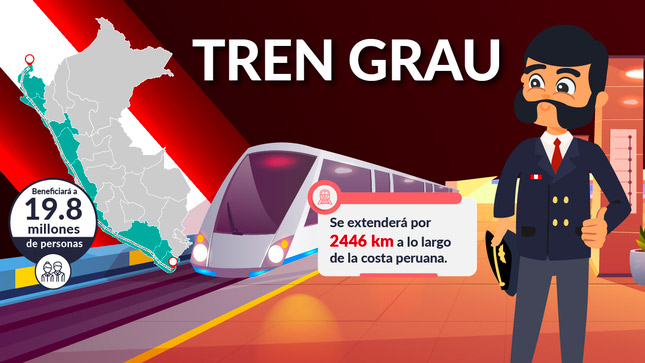 Tren Grau: el megaproyecto ferroviario que unirá la costa peruana de Tumbes a Tacna