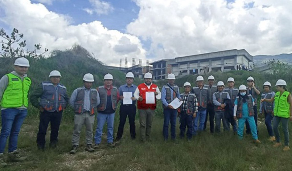 Cajamarca: Pronied entregó terreno para reiniciar construcción de la IE José Gálvez Egúsquiza