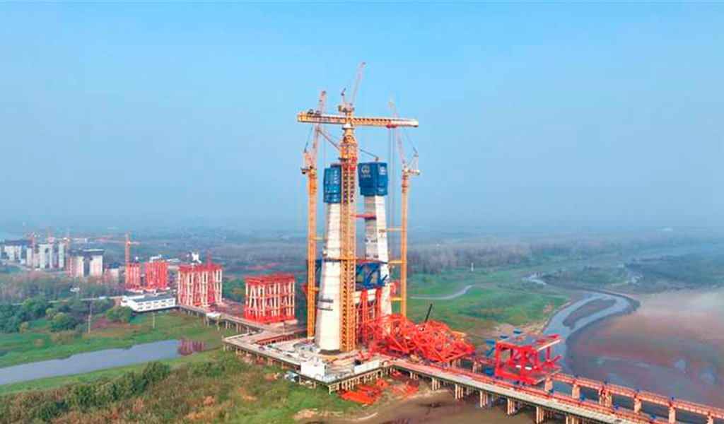 China: Conozca la grúa torre más grande del mundo