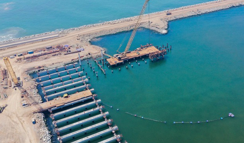 MTC inspeccionó avances de obra en el Terminal Portuario de Chancay