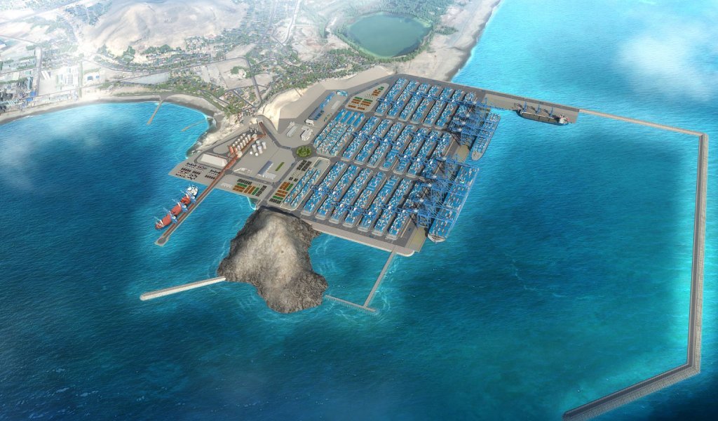 Terminal Portuario Multipropósito de Chancay presenta un 40% de avance