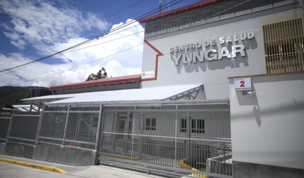 Áncash: Más de 3400 beneficiados con el nuevo centro de salud I-3 de Yungar