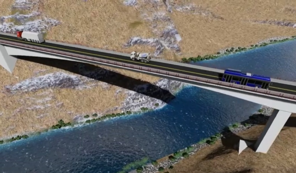 Apurímac: Puente Kutuctay alcanza casi el 40% de avance