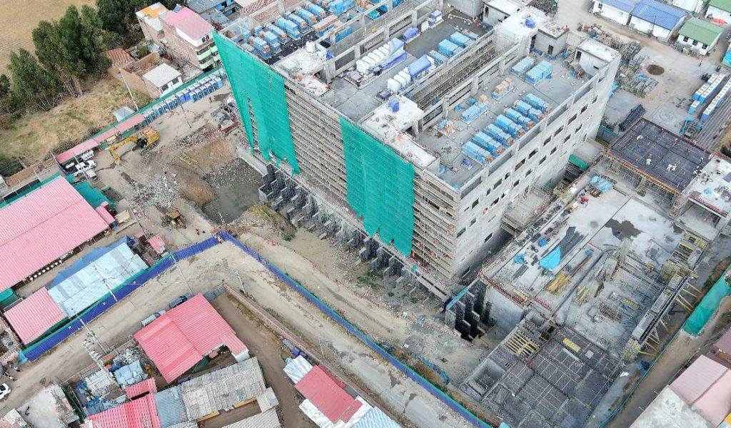 Áncash: Reconstrucción del Hospital de Recuay tiene un avance de más del 66%