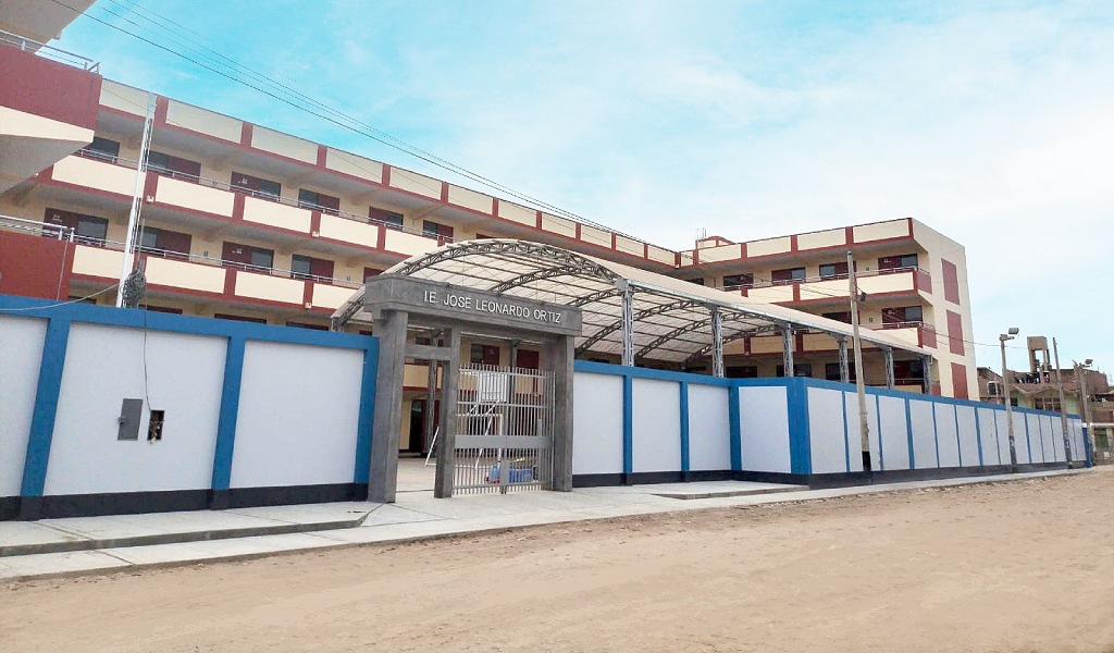 Lambayeque: Culmina construcción de tres nuevos colegios financiados por ARCC