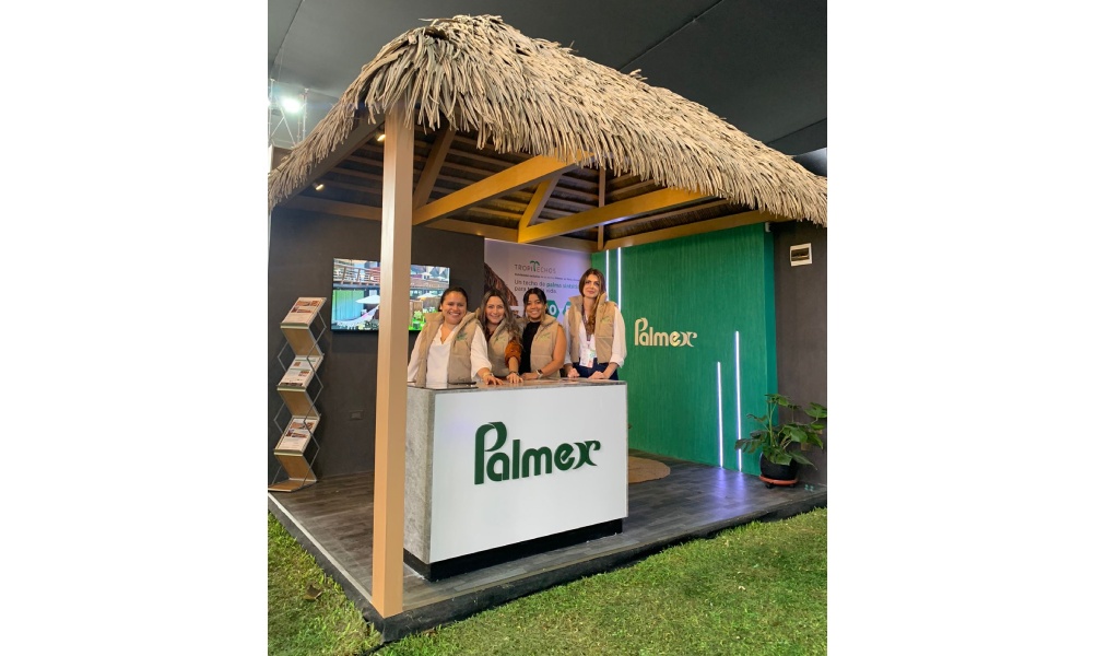 Palmex: La innovación desde un techo tropical sintético presentado en ExpoDeco 2023