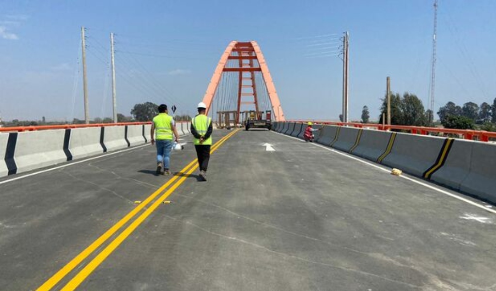 MTC culminó ejecución del puente Chamorro en la región Ica