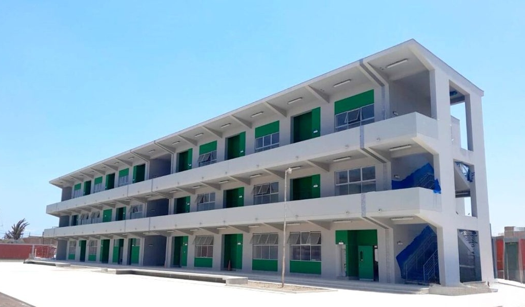 Áncash: Finalizan trabajos de construcción de Colegio Villa María de Nuevo Chimbote