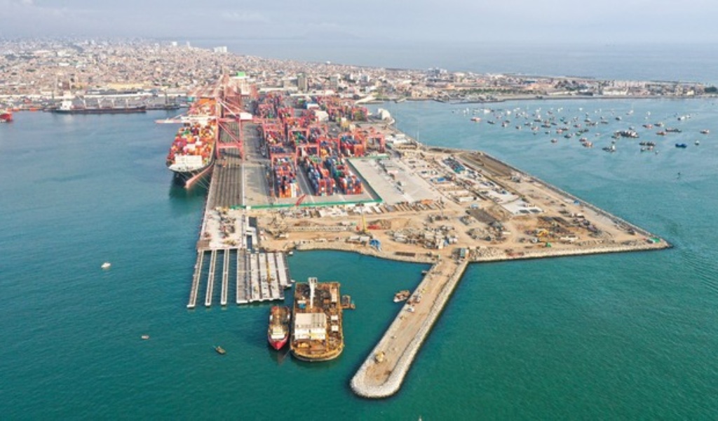 Ampliación del Muelle Sur del Puerto del Callao tiene un avance cercano al 80 %