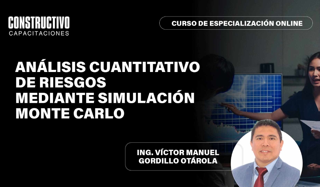 Curso online: Análisis cuantitativo de riesgos mediante simulación Monte Carlo