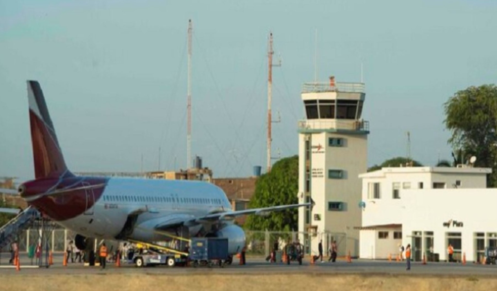 Piura: Ositran supervisa avance de obras del aeropuerto Guillermo Concha Ibérico