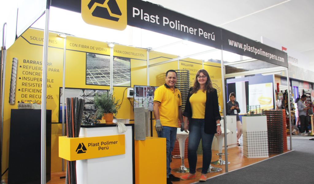 Plastpolimer Perú presenta barras y mallas FRP en Expo Yo Constructor
