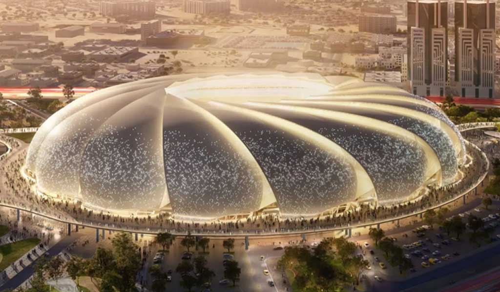 Revelan los diseños del Estadio Aramco de 390 millones de dólares en Arabia Saudita