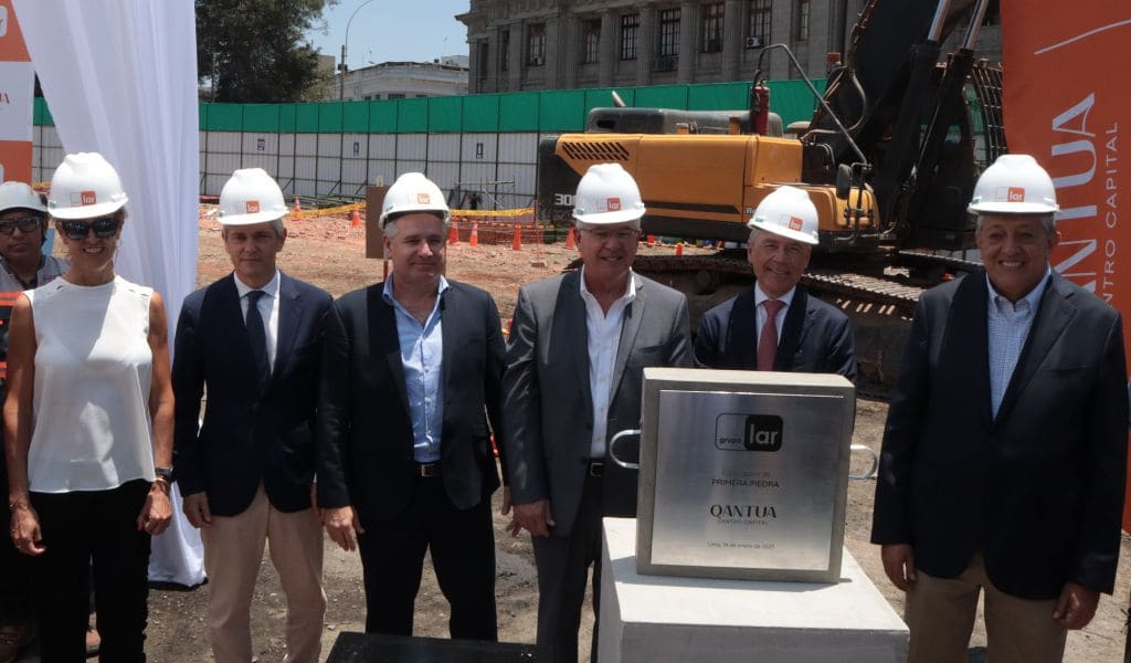 Grupo Lars coloca la primera piedra de QANTUA, primer proyecto inmobiliario de carácter residencial orientado a recuperar el Centro Histórico de Lima