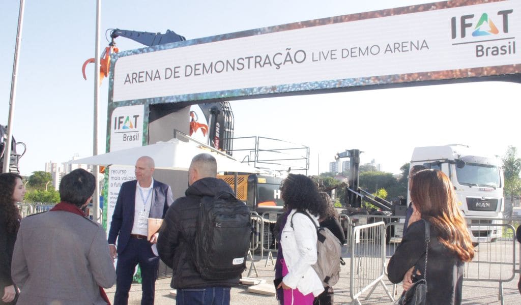 Arena de Demostraciones presenta soluciones en funcionamiento real en IFAT Brasil 2025