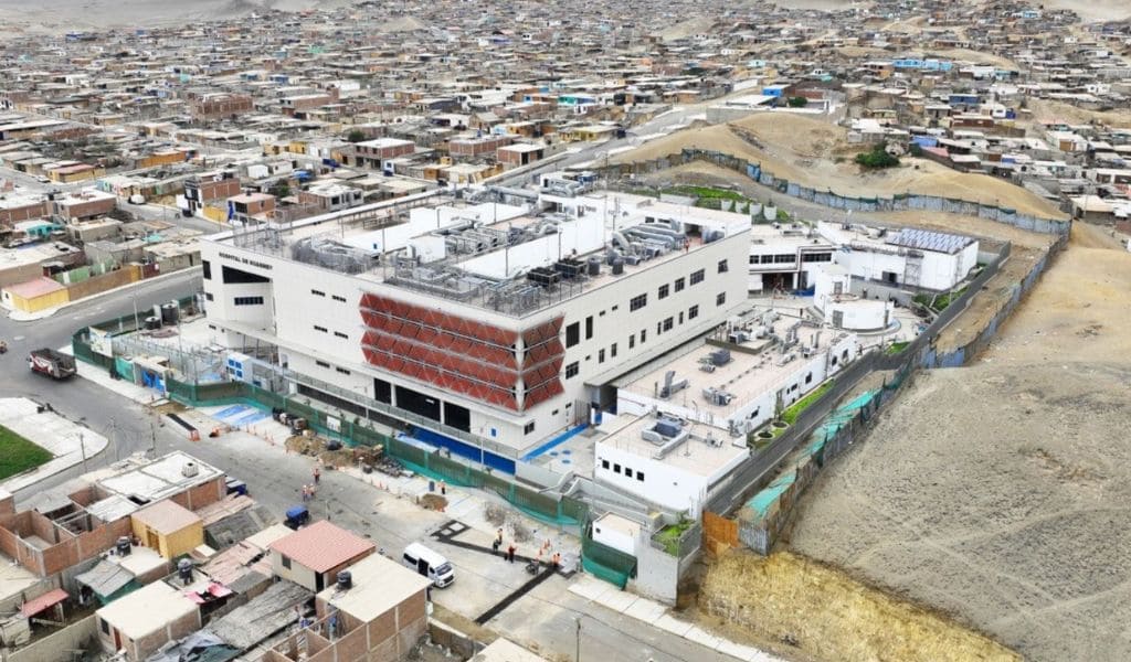 Áncash: Nuevo Hospital de Huarmey supera el 86 % de avance en su construcción
