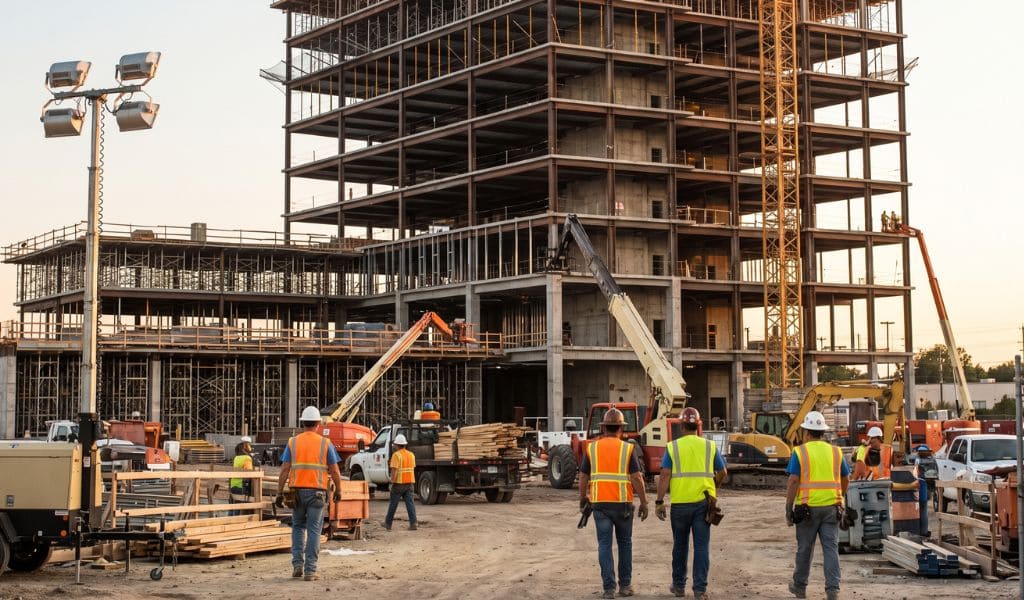 Construcción creció 9,04% en junio de 2026 impulsada por consumo de cemento