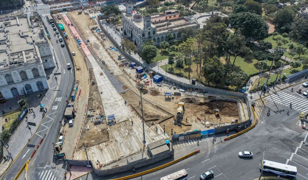 Línea 2 del Metro: Estación Central culmina al 100% sus obras civiles