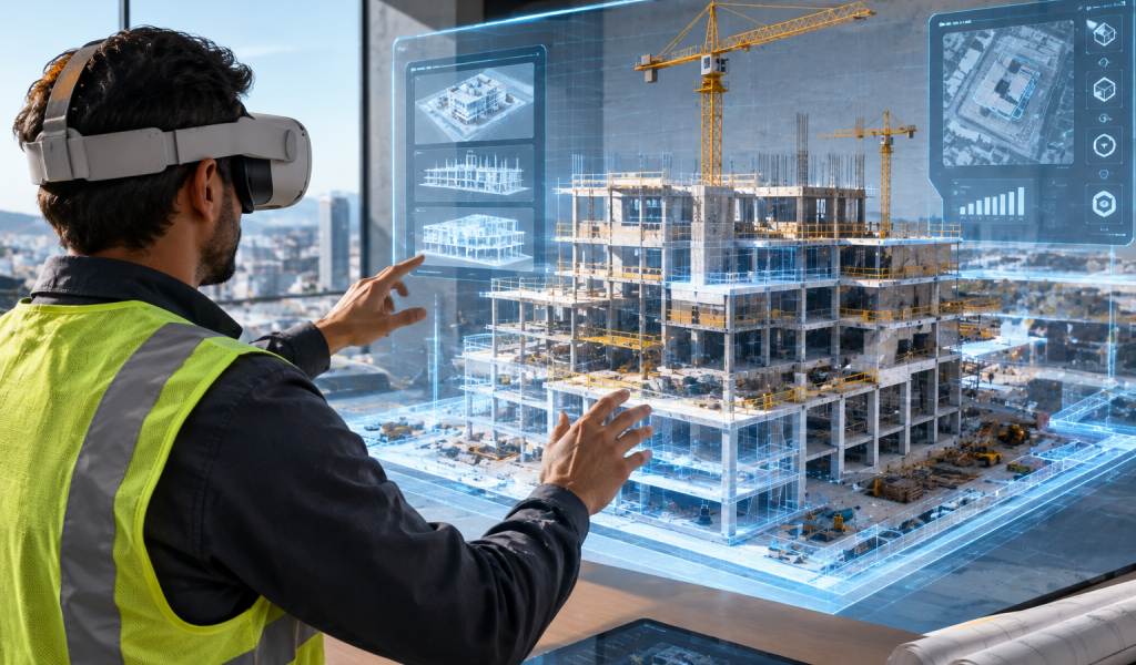 Metaverso en la construcción: visualización de proyectos con realidad inmersiva